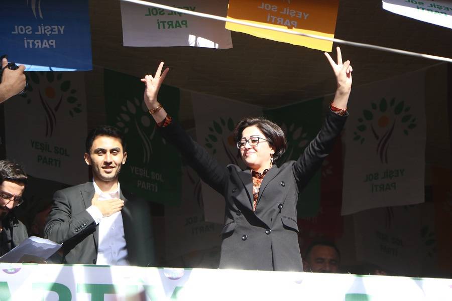 Yeşil Sol Parti'nin Hakkari seçim bürosu açıldı 11