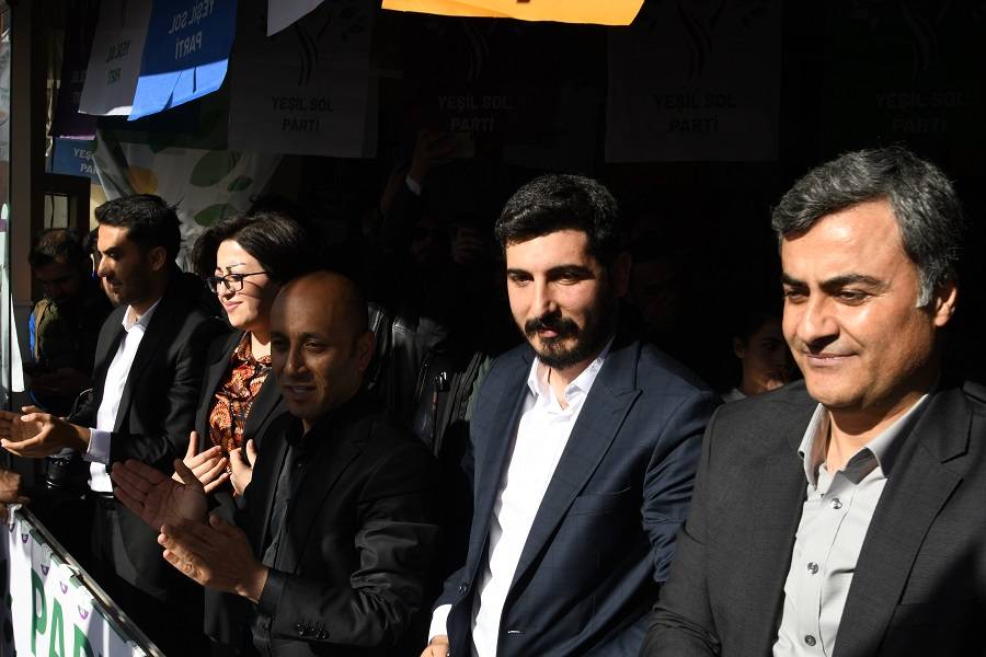 Yeşil Sol Parti'nin Hakkari seçim bürosu açıldı 21