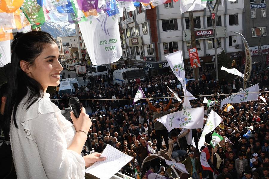 Yeşil Sol Parti'nin Hakkari seçim bürosu açıldı 22