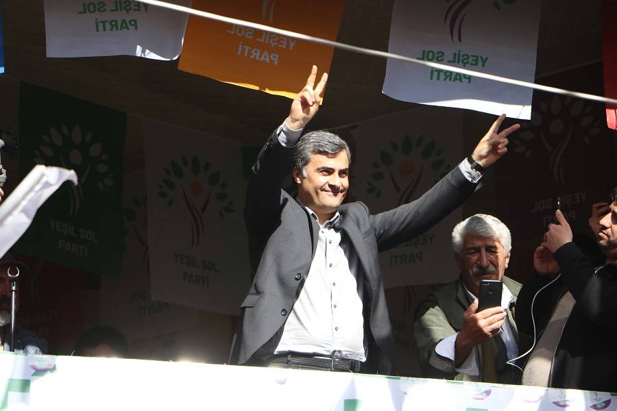 Yeşil Sol Parti'nin Hakkari seçim bürosu açıldı 9