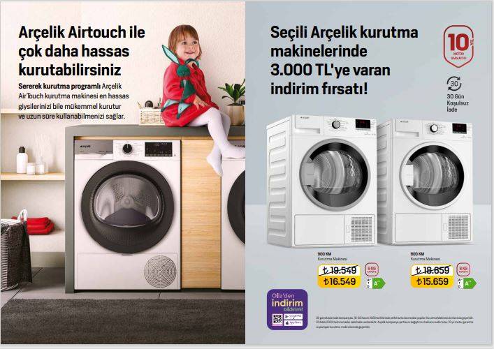 Karataş Arçelik'ten Enflasyonla mücadelede dev kampanya! 12