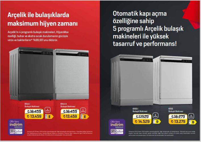 Karataş Arçelik'ten Enflasyonla mücadelede dev kampanya! 14