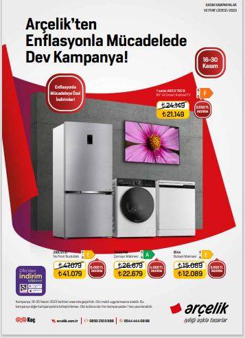 Karataş Arçelik'ten Enflasyonla mücadelede dev kampanya! 2