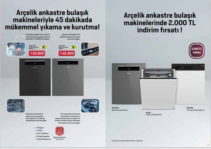 Karataş Arçelik'ten Enflasyonla mücadelede dev kampanya! 22