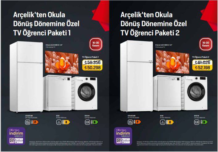 Karataş Arçelik'ten Enflasyonla mücadelede dev kampanya! 37