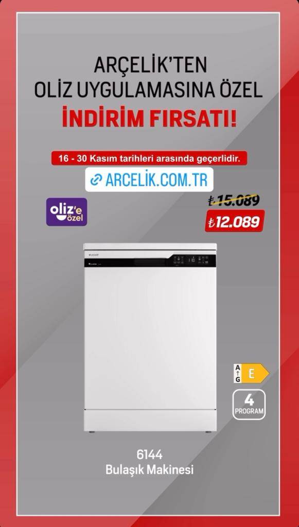 Karataş Arçelik'ten Enflasyonla mücadelede dev kampanya! 48