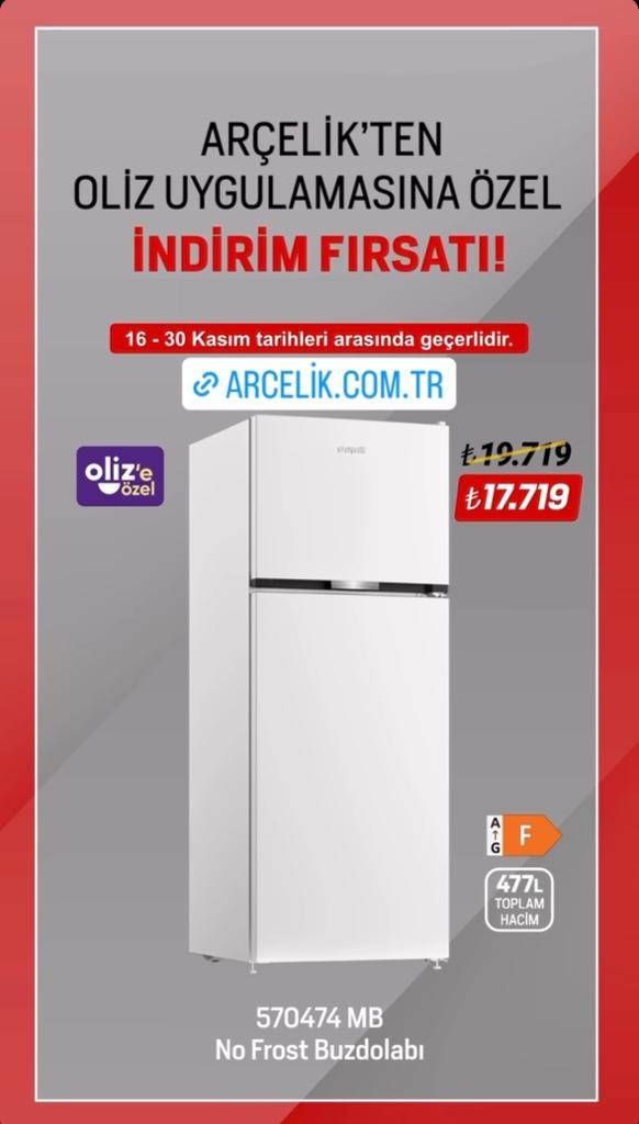 Karataş Arçelik'ten Enflasyonla mücadelede dev kampanya! 52