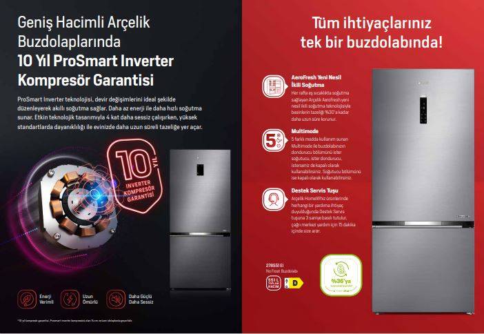 Karataş Arçelik'ten Enflasyonla mücadelede dev kampanya! 8