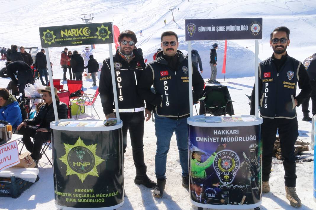 Hakkari'deki 5. kar festivali düzenlendi 33