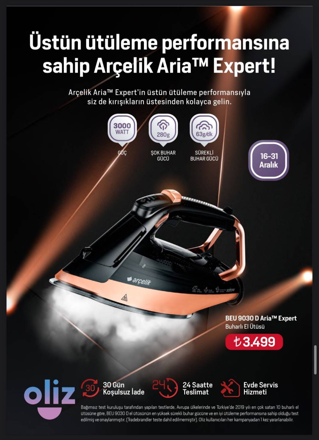 Karataş Arçelik'ten dev kampanya! 5