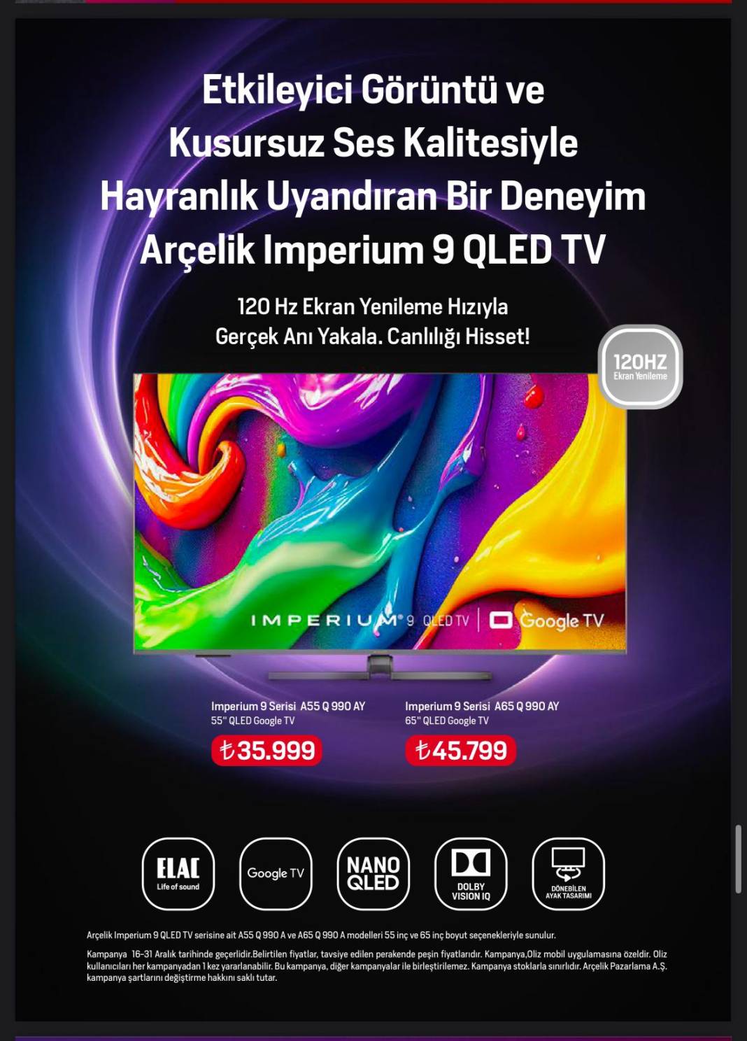 Karataş Arçelik'ten dev kampanya! 9