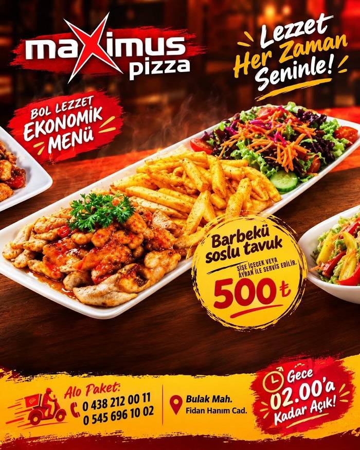 Hakkâri’de lezzet tutkunlarının adresi: Maximus Pizza 12