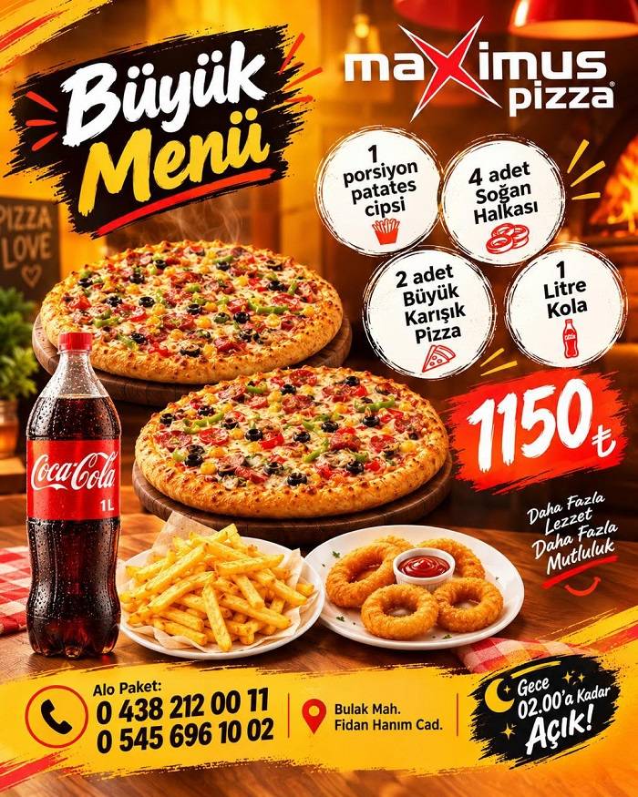 Hakkâri’de lezzet tutkunlarının adresi: Maximus Pizza 13