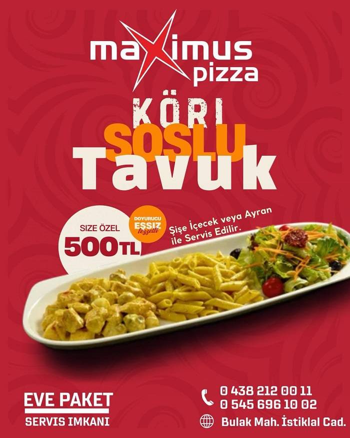 Hakkâri’de lezzet tutkunlarının adresi: Maximus Pizza 2