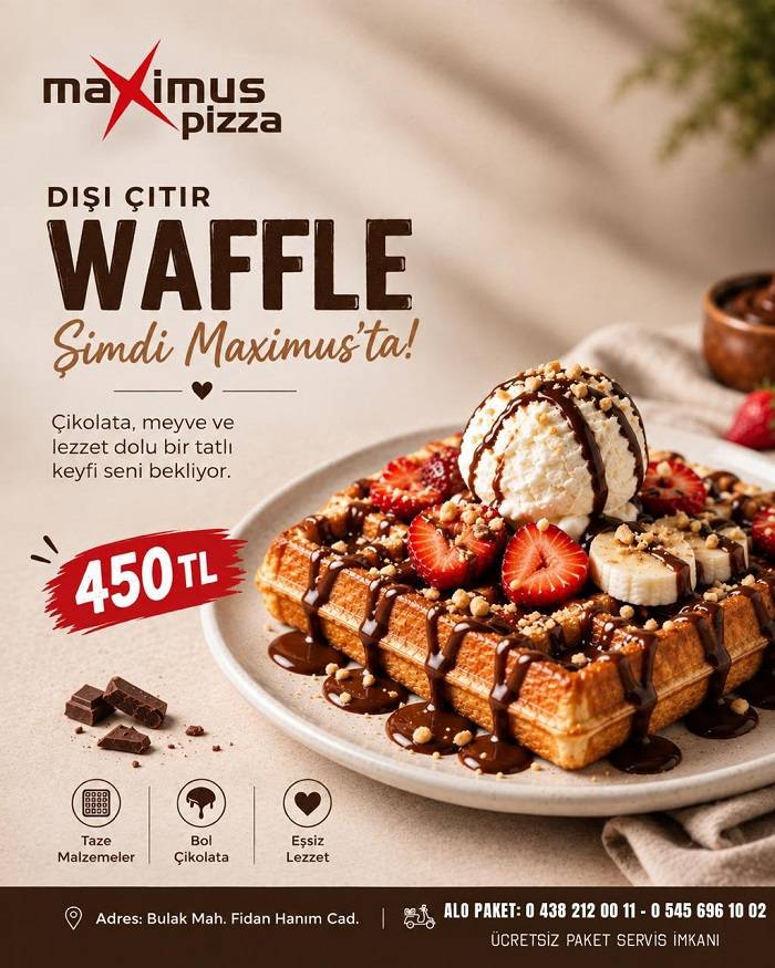 Hakkâri’de lezzet tutkunlarının adresi: Maximus Pizza 3
