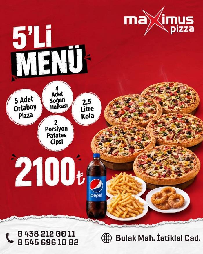 Hakkâri’de lezzet tutkunlarının adresi: Maximus Pizza 4