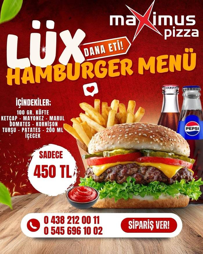 Hakkâri’de lezzet tutkunlarının adresi: Maximus Pizza 7