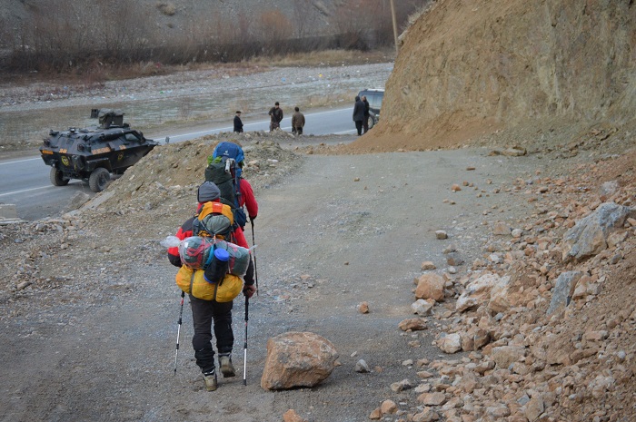 Hakkari'de Kış Mevsiminde Sümbül Dağı'na İlk Tırmanış 10