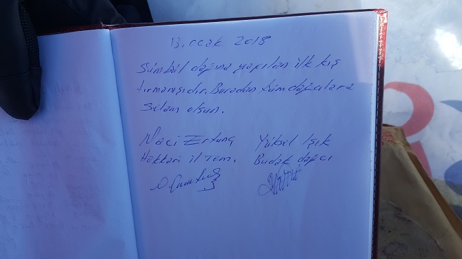 Hakkari'de Kış Mevsiminde Sümbül Dağı'na İlk Tırmanış 7
