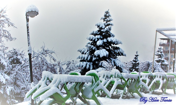 Hacı Tansu Objektifinden Kış Manzaraları 6