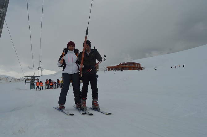 İran ve Irak'tan Hakkari'ye kayak yapmaya geliyorlar 4
