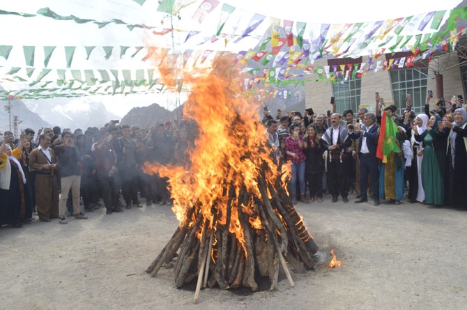 Hakkari'de Newroz coşkusu 1