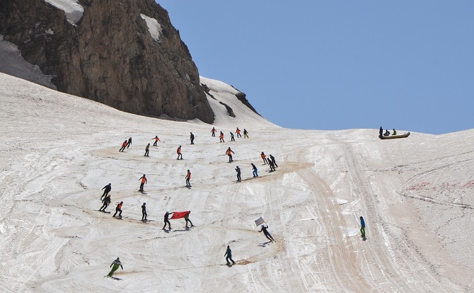 Hakkari'de '2'nci Kar Festivali' 8