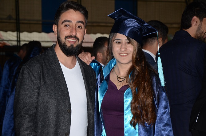 Hakkari Üniversitesi'nde Mezuniyet Sevinci 15