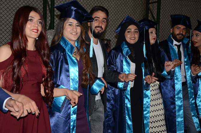 Hakkari Üniversitesi'nde Mezuniyet Sevinci 16