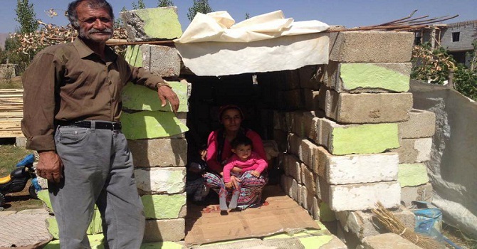 Hakkari ASP barakada yaşayan Taş ailesine sahip çıktı