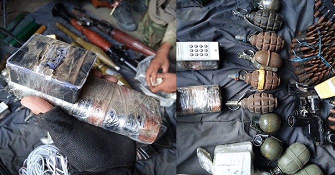 Hakkari'de Çok Sayıda Mühimmat Ele Geçirildi