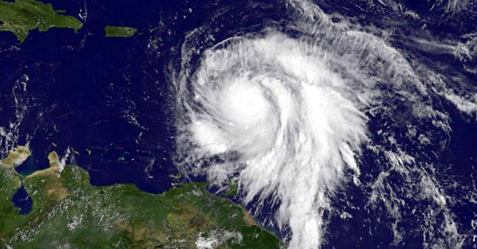 Maria Kasırgası için tehlike uyarısı
