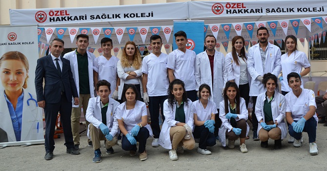 'Özel Hakkari sağlık koleji' sağlık taraması başlattı