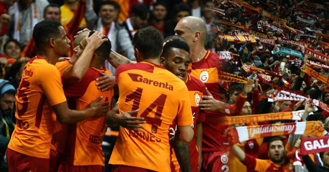 Galatasaray son anda güldü!