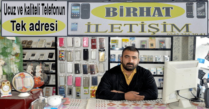 Hakkari’de ucuz telefonun adresi ‘Birhat İletişim’