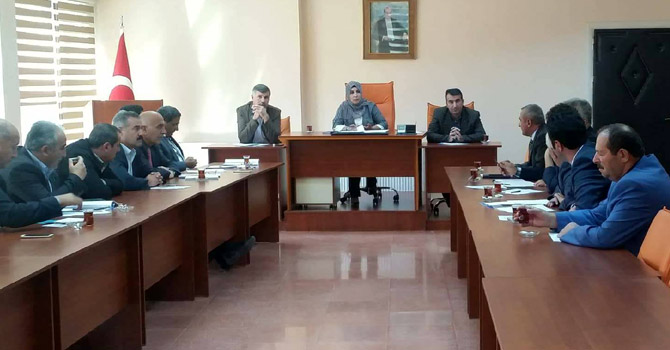 İl Genel Meclisi Ekim ayı toplantısı yapıldı