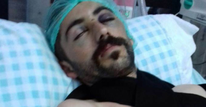 Zırhlı aracın ezdiği Milas'ın hayati tehlikesi sürüyor