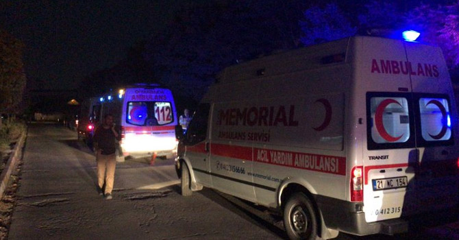 Diyarbakır'da hastanede yangın