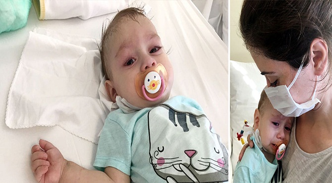Annesinin böbreğiyle hayata sarıldı