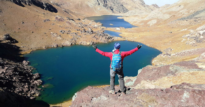 Hakkarili Dağcılar Sat Gölü’ne çıktı