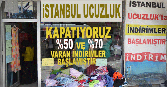 İstanbul Ucuzluk 'Herşey Zarar Fiyatına' kampanyası başlattı