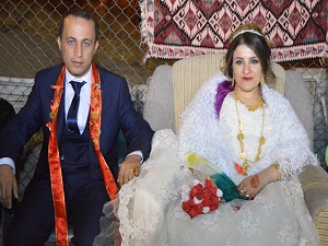 Tutkal ve Erol ailesinin mutlu günü