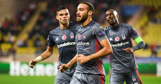 Beşktaş Monaco'yu 1-2 yenerek 3'te 3 yaptı