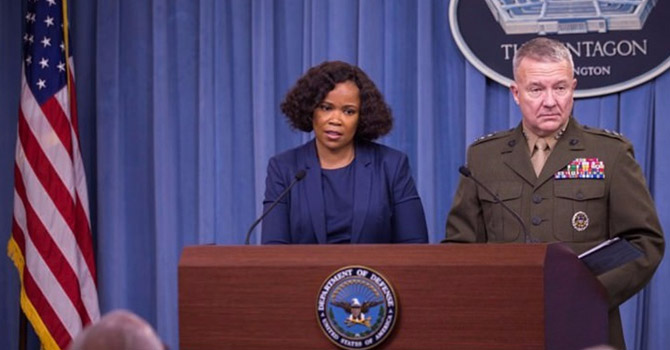 Pentagon'dan 'Öcalan posteri' açıklaması