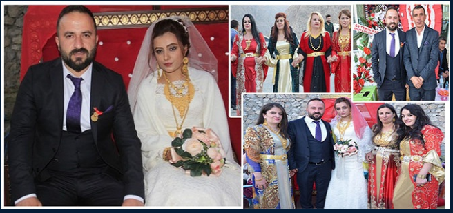 Hakkarili İş adamı Ümrah Özkan dünya evine girdi