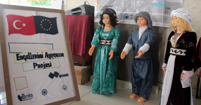 Hakkari’de AB destekli projenin sergisi açıldı