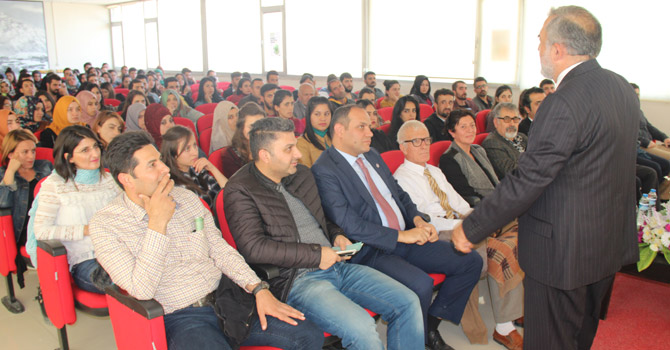 Hakkari'de TEMA Vakfı'nın seminerine yoğun ilgi