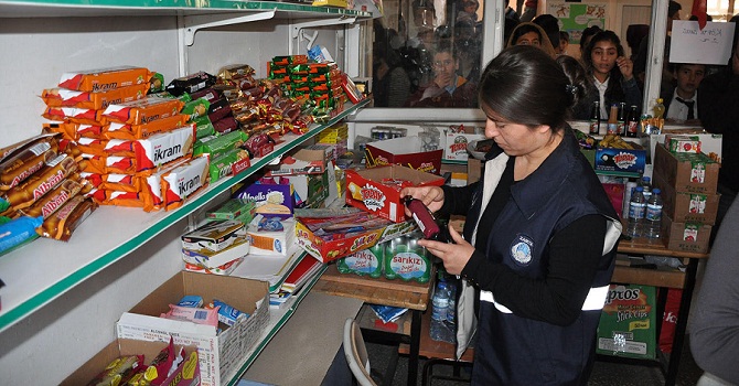 Yüksekova'da Okul Kantinleri ve Yemekhaneleri denetlendi