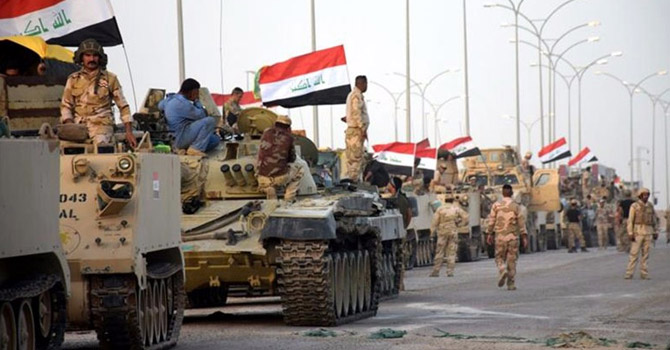 Irak ordusu Kerkük'e yerleşiyor