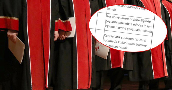 Üniversiteye şeytan uzmanı doçent aranıyor